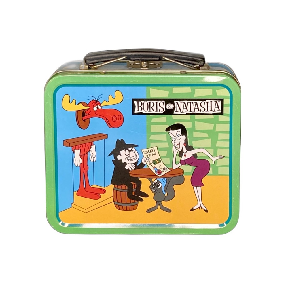 Rocky and Bullwinkle - Boris & Natasha Metal Lunchbox